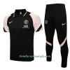 Polo De Entrenamiento Paris Saint-Germain 2022-23 Rosa Negra - Hombre